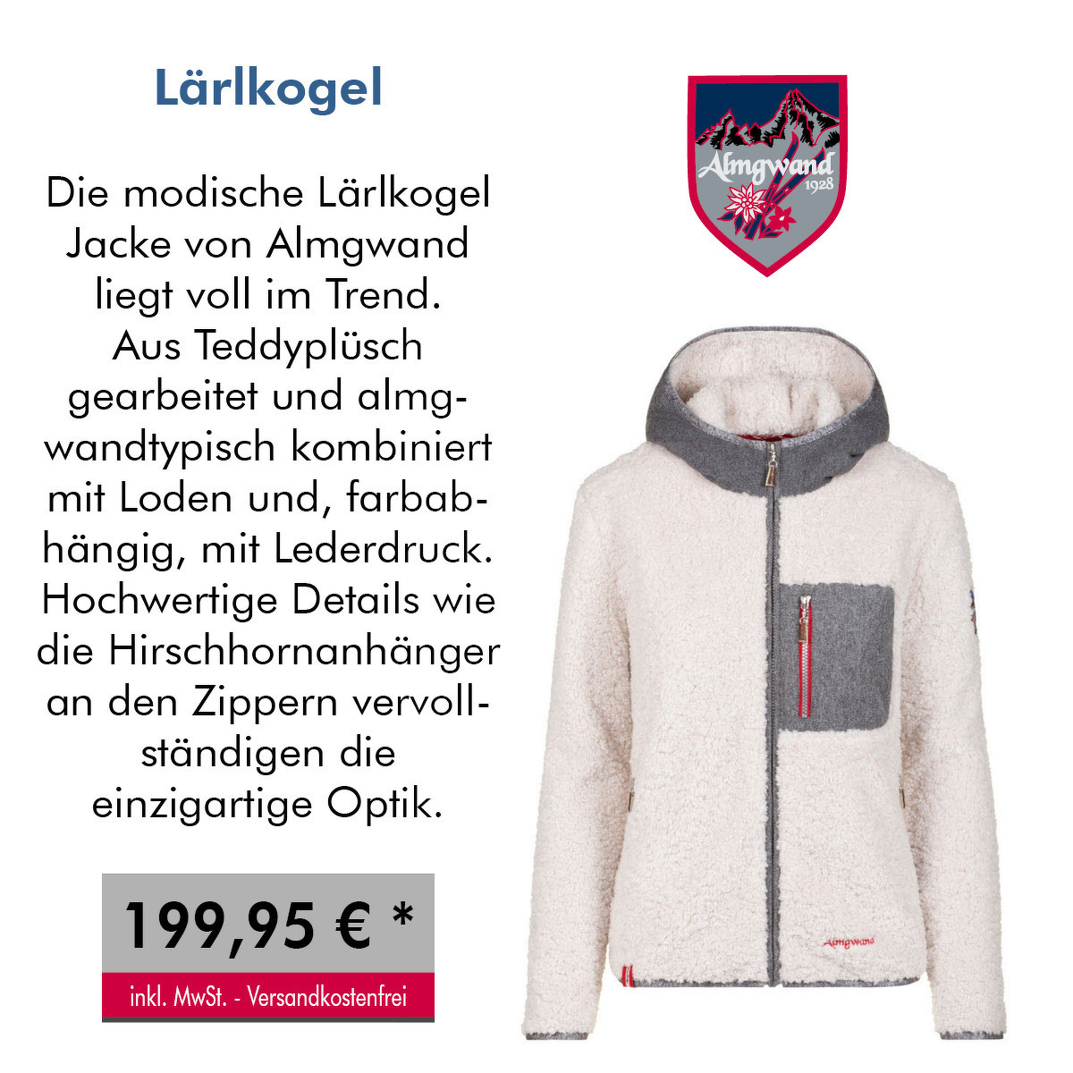 Algwand Lärlkogel für Damen