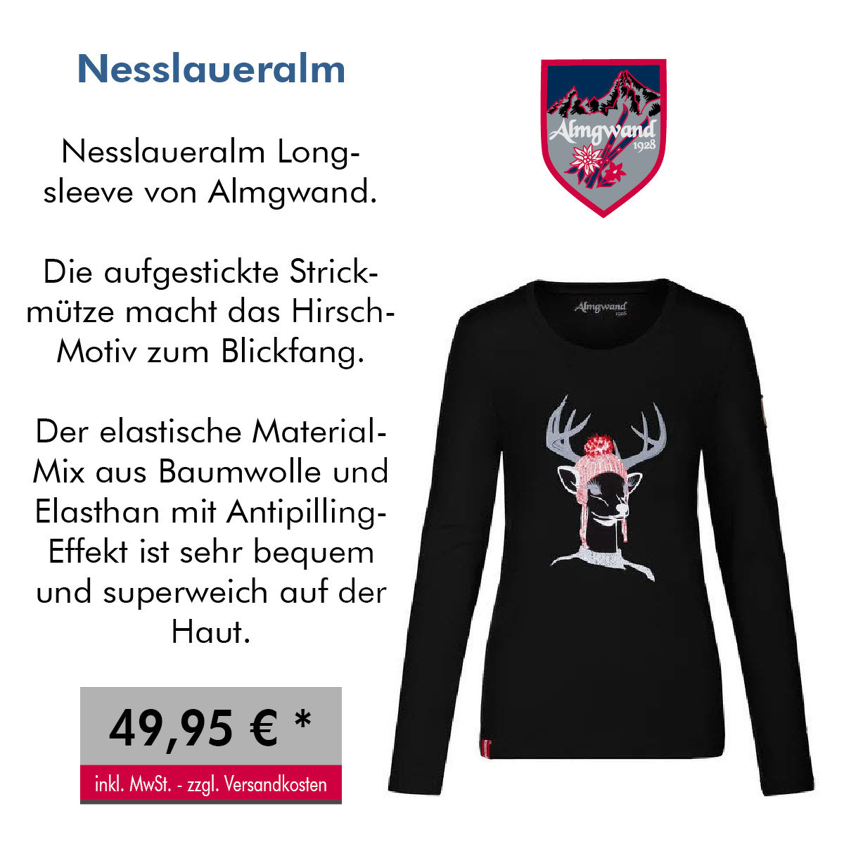 Almgwand Nesslaueralm für Damen